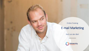 beUnited university online training e-mail marketing Bart van den Belt