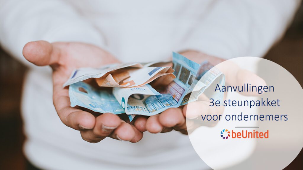 Aanvullingen 3e steunpakket voor ondernemers