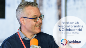 Webinar Personal Branding & Zichtbaarheid Patrick van Gils MKB ZZP Nederland