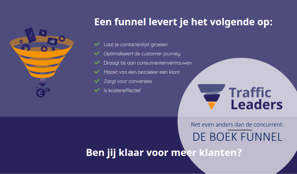 beunited blog Net even anders dan de concurrent DE BOEK FUNNEL