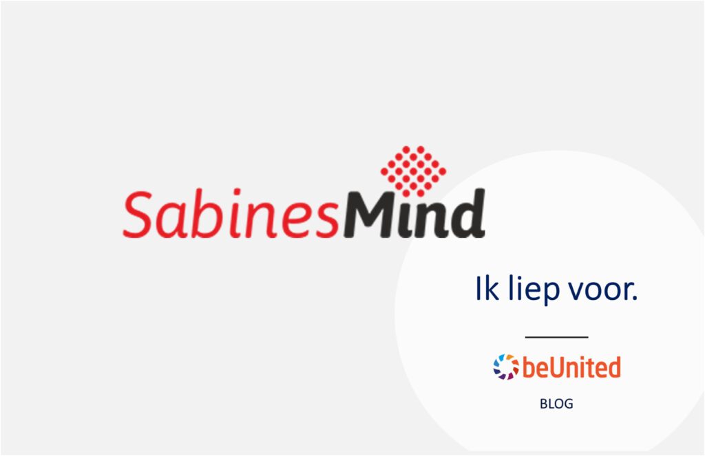 beUnited blog ik liep voor SabinesMind Sabine Mensink