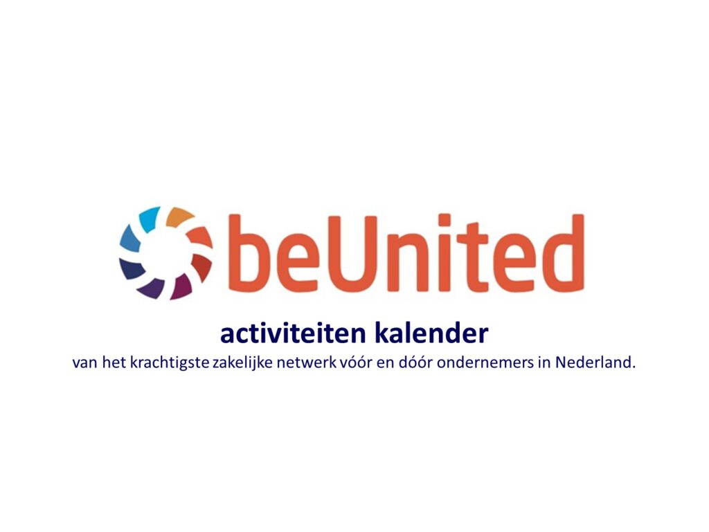 beUnited nieuws activiteiten kalender