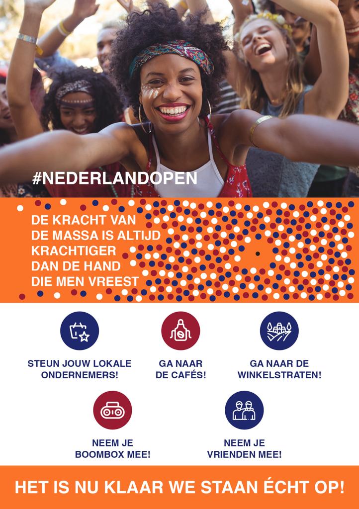 beUnited Nieuws Doe mee lokale Ondernemer Open jouw deuren Zaterdag 13 maart 1300 tot 1700 uur De kracht van de Massa The Dutch Escape #Nederlandopen