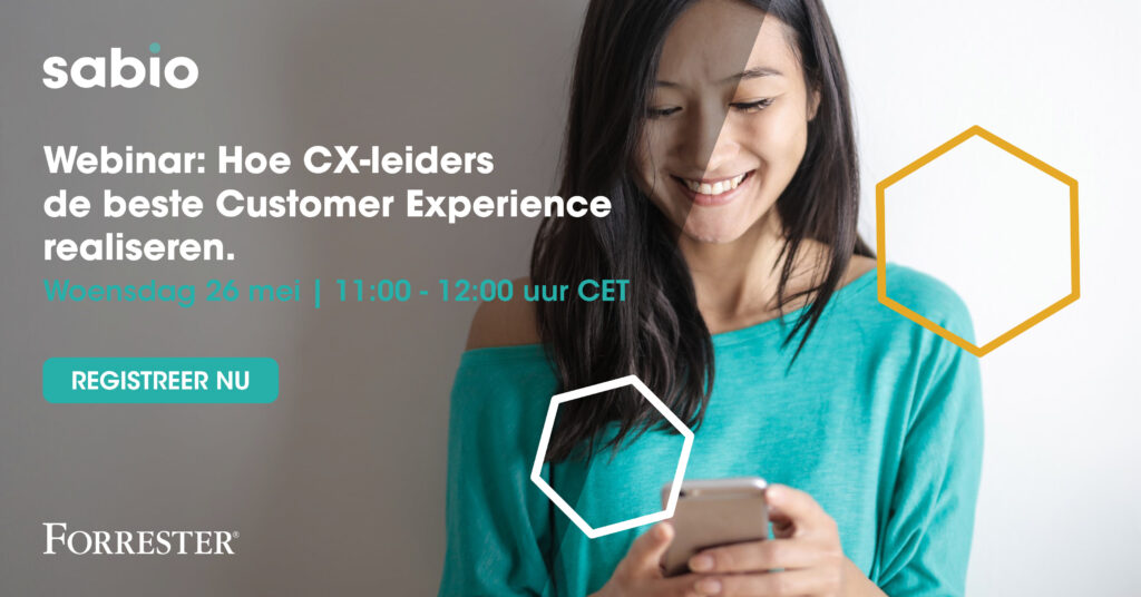 Webinar: Hoe CX-leiders de beste Customer Experience realiseren