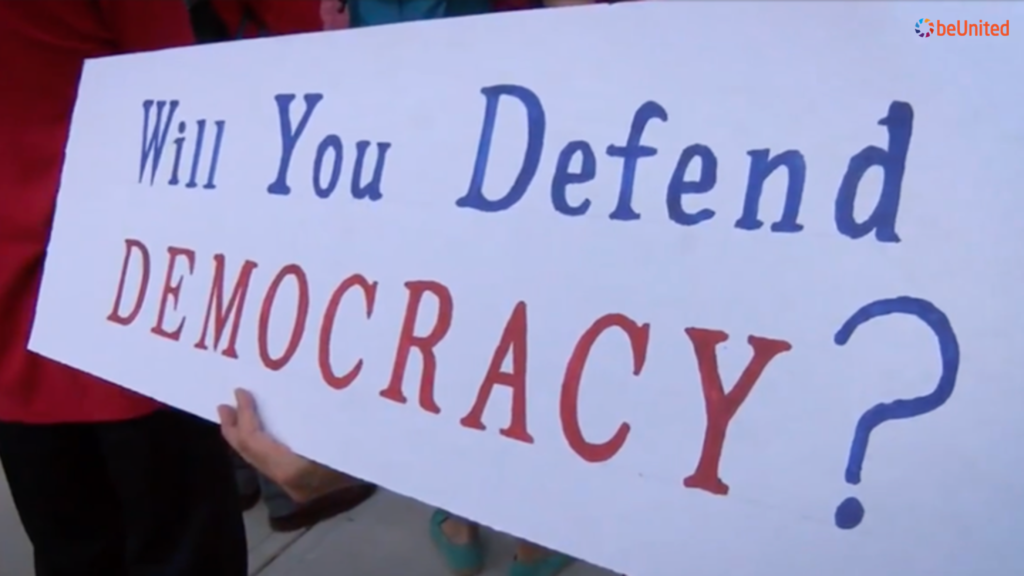 beUnited Onze democratie raakt steeds verder uit beeld