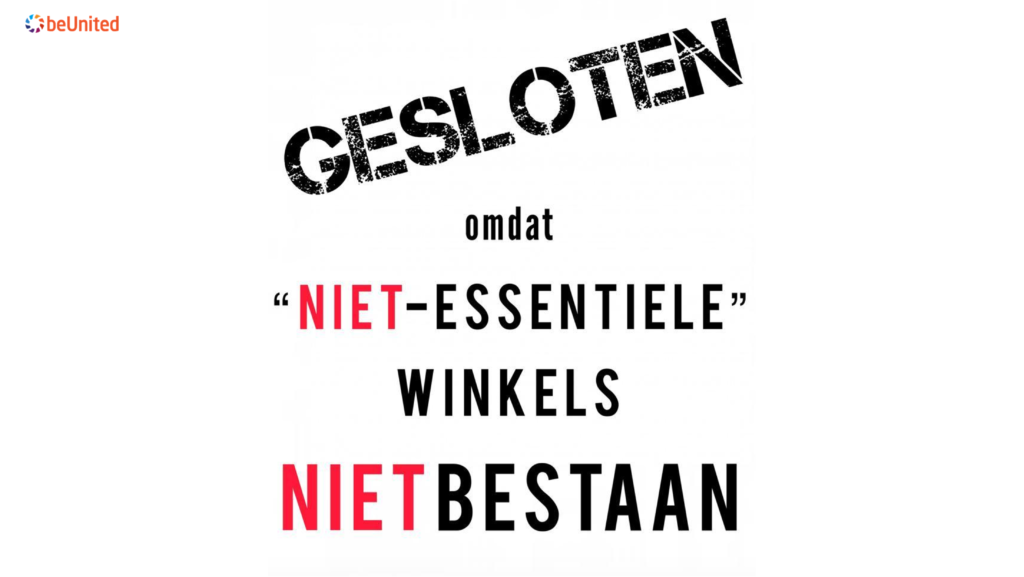 beUnited 3-daags NATIONAAL PROTEST 5-6-7 januari 2022