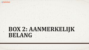 beUnited Partijen willen 40%-toptarief box 2, BOF versoberen