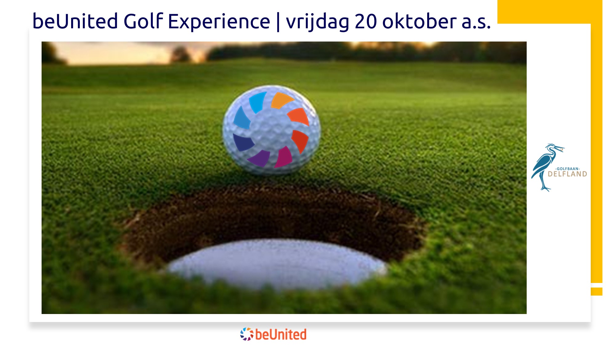 beUnited Golf Experience Golfbaan Delfland